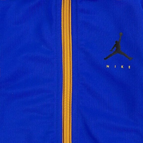 Nike Air Jordan Baby Boy 2-Piece Jumpman Tricot Tracksuit Set Racer Blue 6Months - Picture 4 of 10